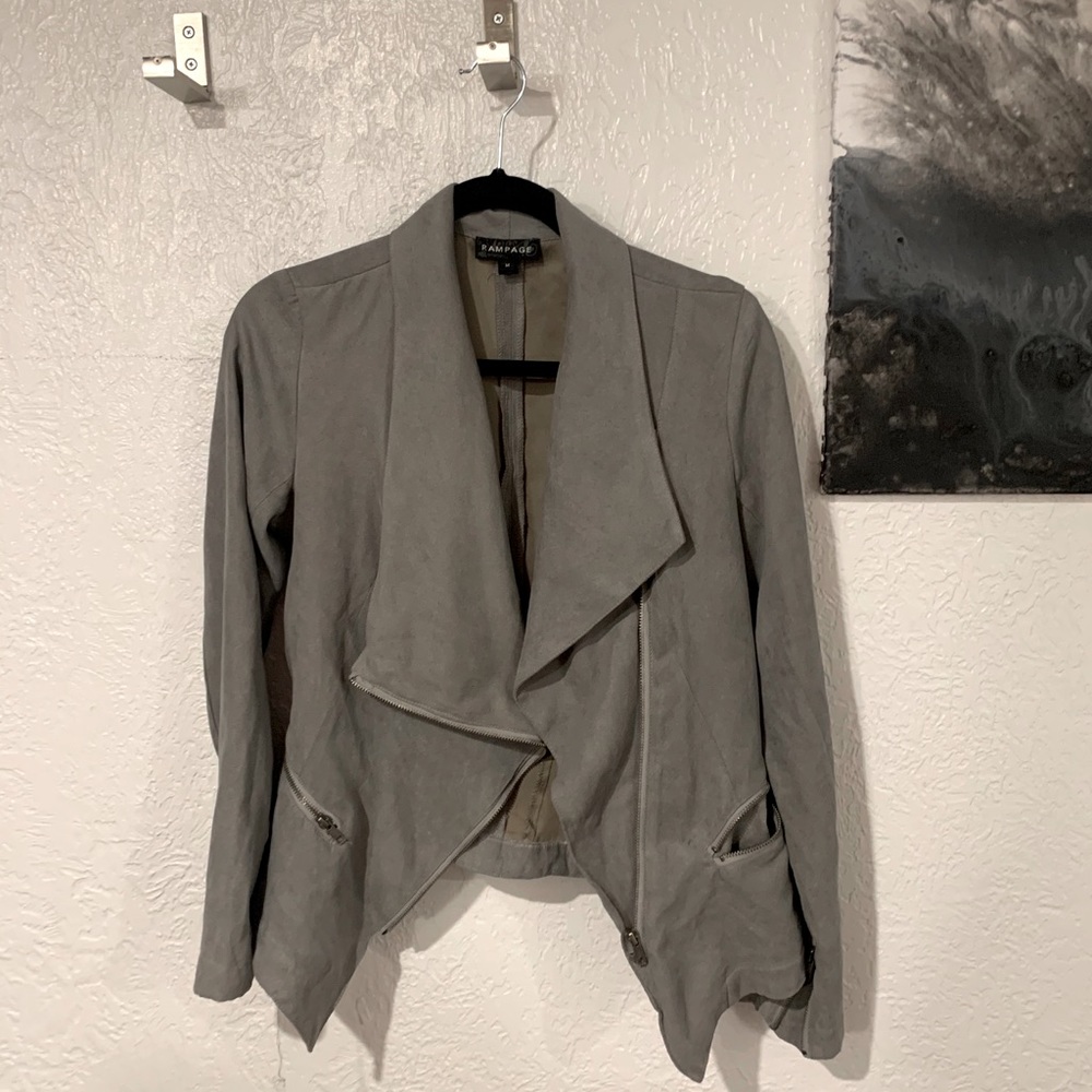 Gray Blazer Jacket